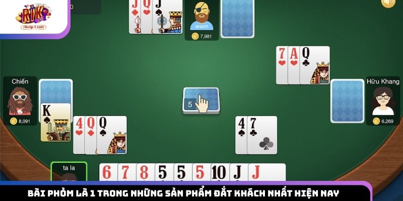 Bài Phỏm là 1 trong những sản phẩm đắt khách nhất hiện nay